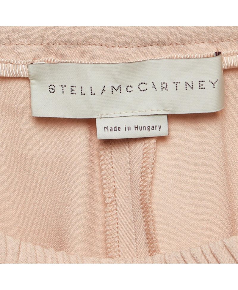 Women's Pink Stretch Crepe Tamara Trousers