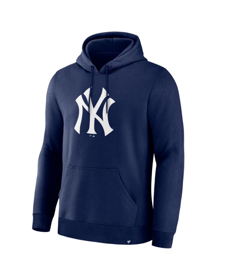 Men's Navy New York Yankees Primary Logo Legacy Hoodie