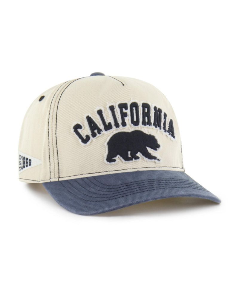 Men's and Women's '47 Tan/Navy Cal Bears Well-Worn Calderwood Hitch Adjustable Hat
