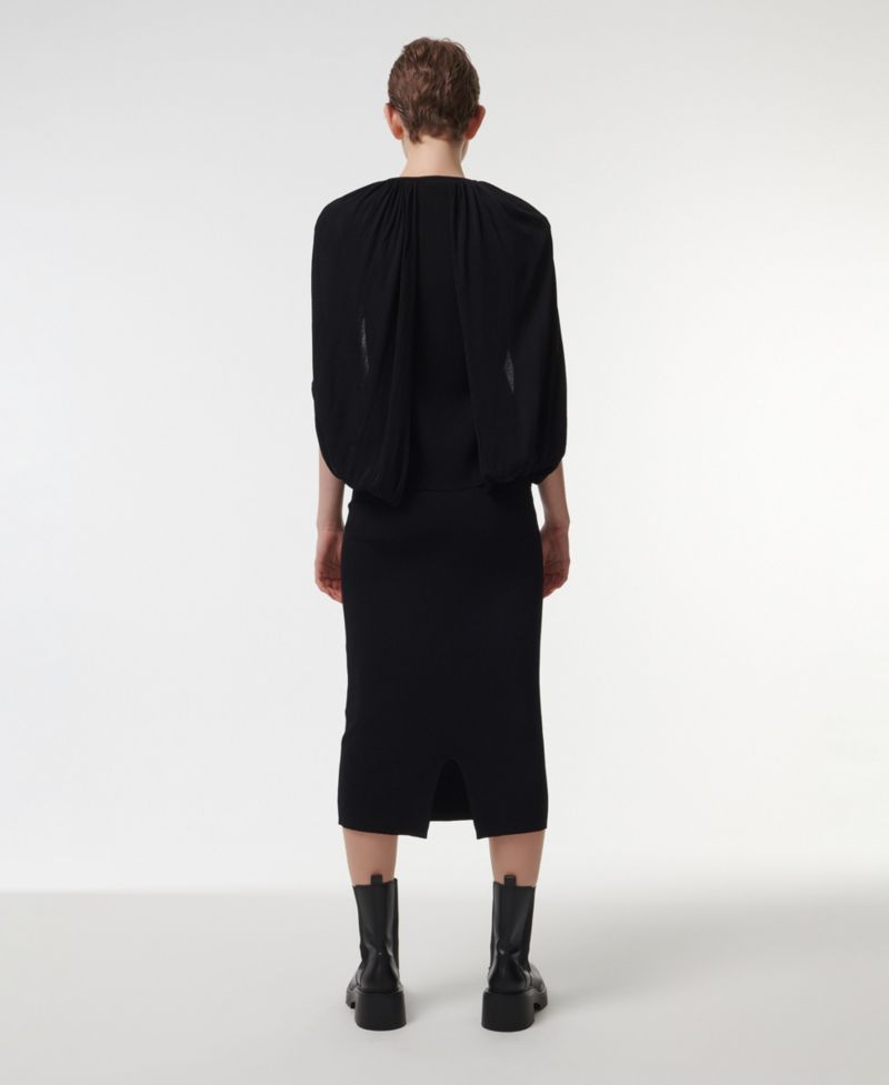 Women's Double-Hoop Knitted Top