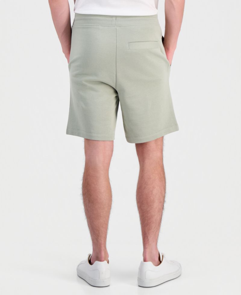 HUGO by Men's Diz222 Logo Patch Jersey Shorts
