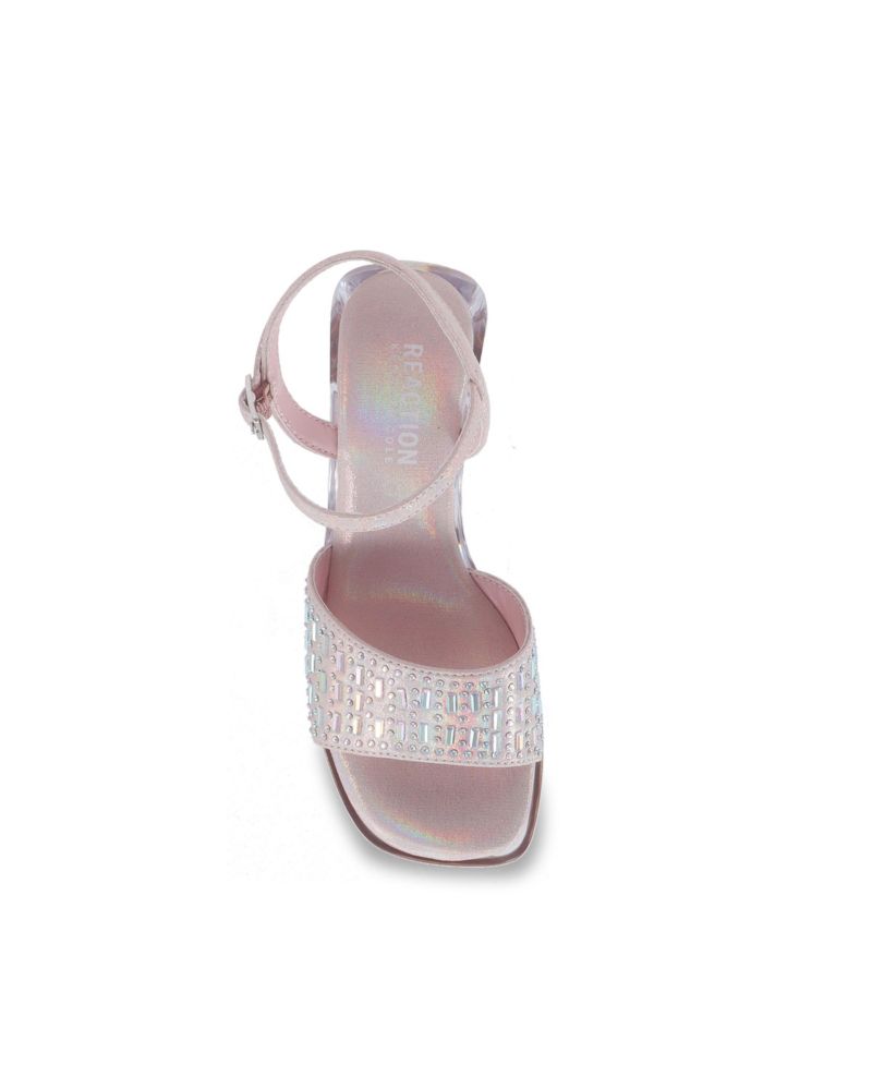 Little and Big Girls Cinderella Shine Almond Toe Heels