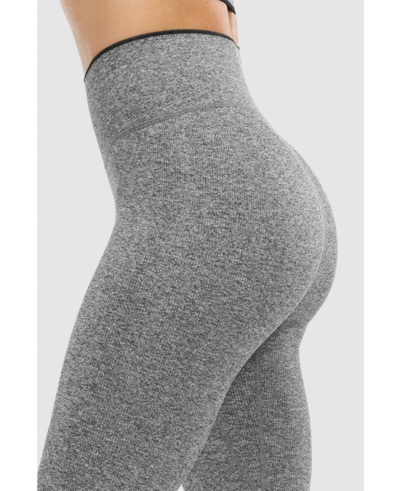 Women's Melange Micro Rib Seamless Legging