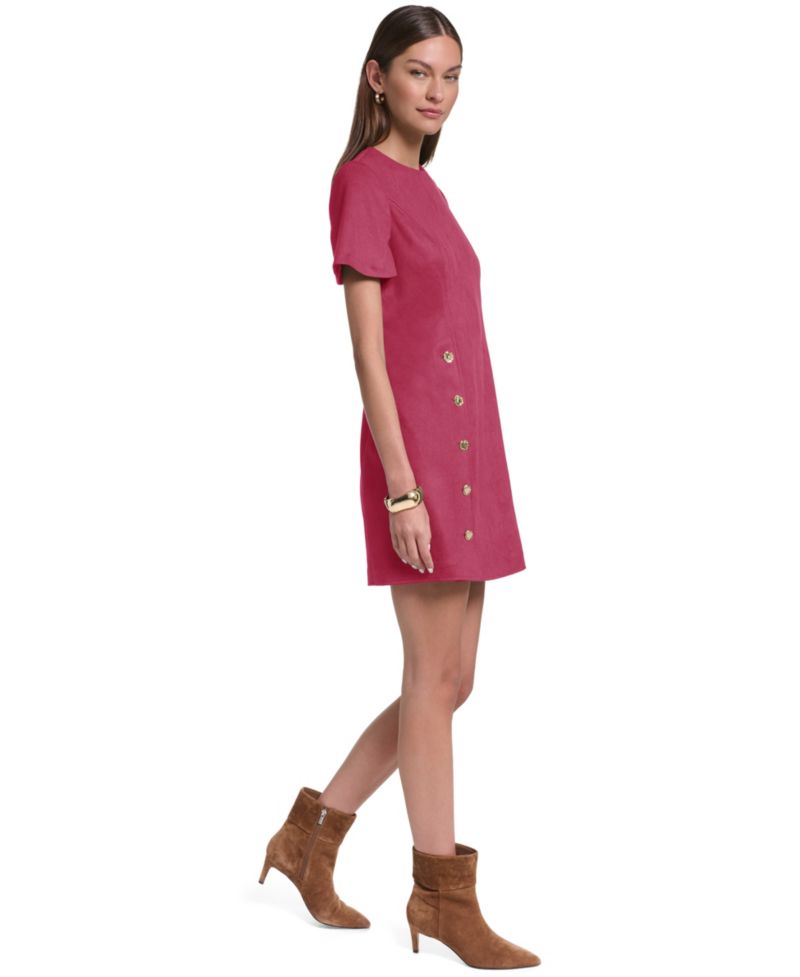 Women's Crew Neck Shift Dress