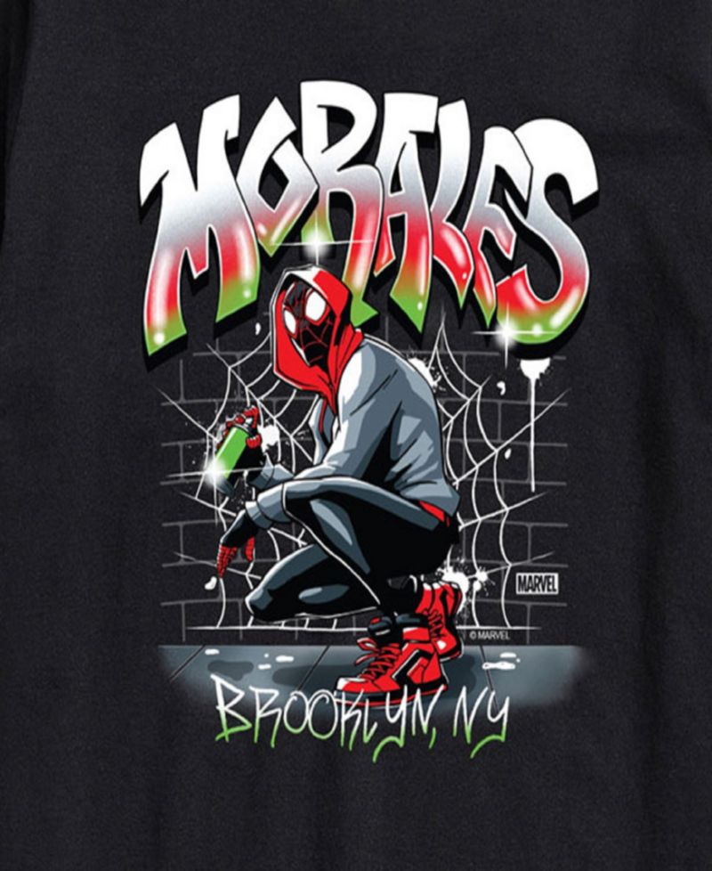 Men's Spider-Man Morales Short Sleeve T-Shirt