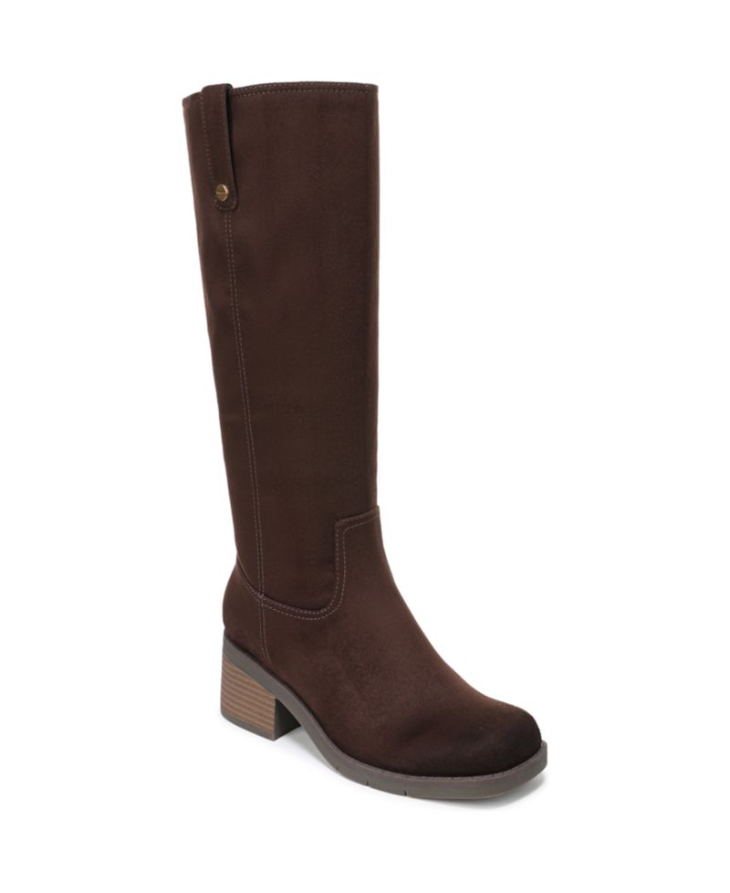 Women's Joplin Block Heel Riding Tall Boots, Regular & Wide Calf