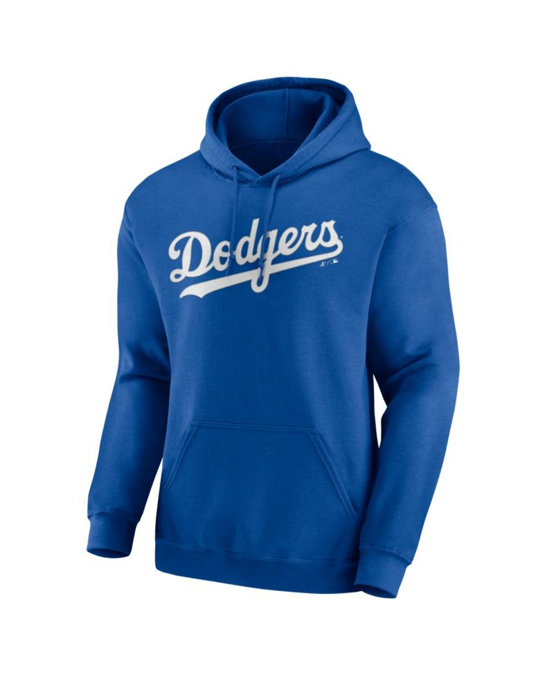 Men's Royal Los Angeles Dodgers Wordmark Hoodie
