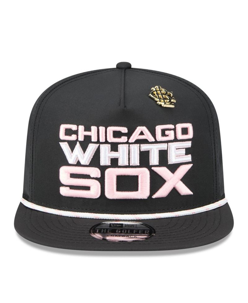 Men's Black Chicago White Sox 2025 Big League Chew Golfer Snapback Hat