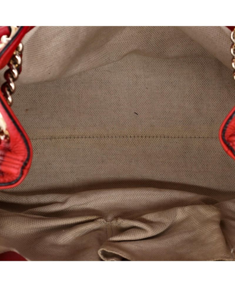 Medium Soho Chain Strap Shoulder Bag Leather