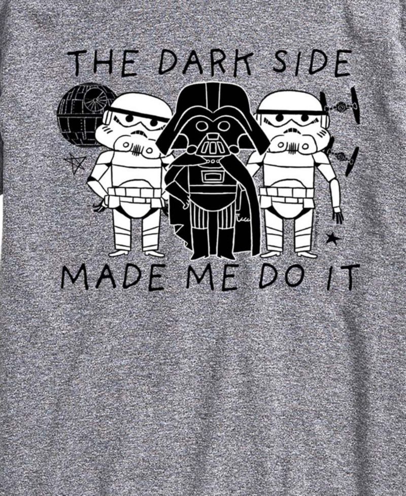 Men's The Dark Side Made Me Do It Short-Sleeve Graphic T-Shirt