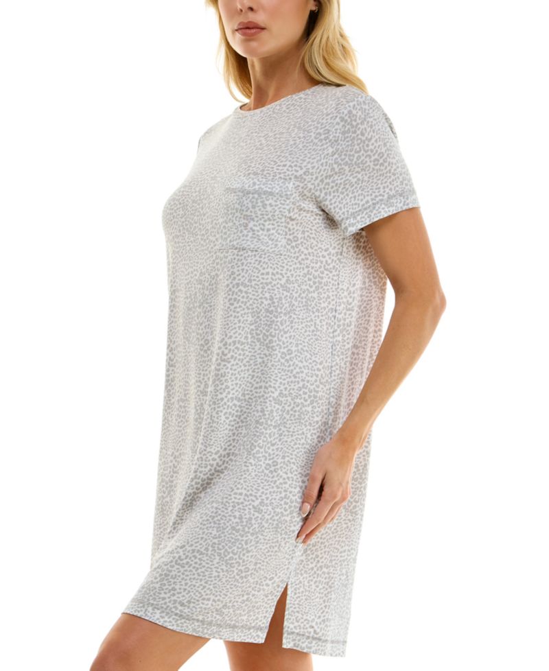 Women's Short-Sleeve Crewneck Sleep Shirt