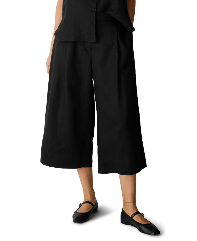 Women's High-Waist Wide-Leg Pants