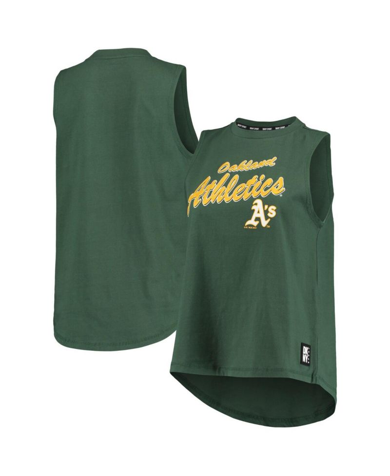 Women's Green Oakland Athletics Marcie Tank Top