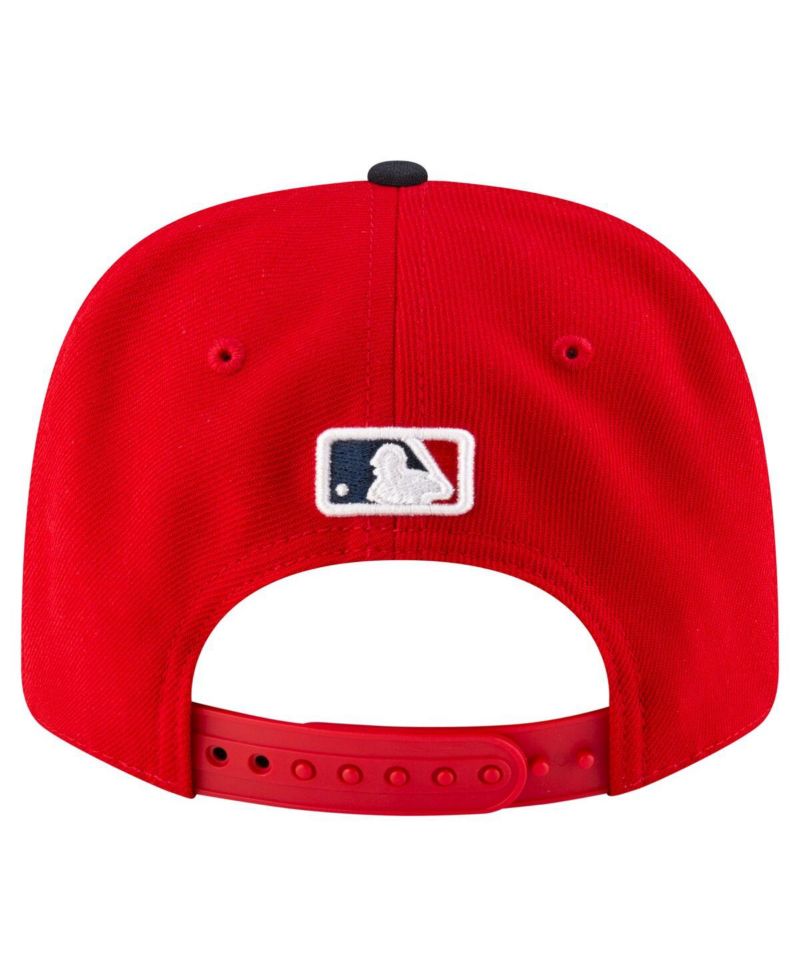 Men's Red/Black Cleveland Guardians Player Replica 9SEVENTY Adjustable Hat