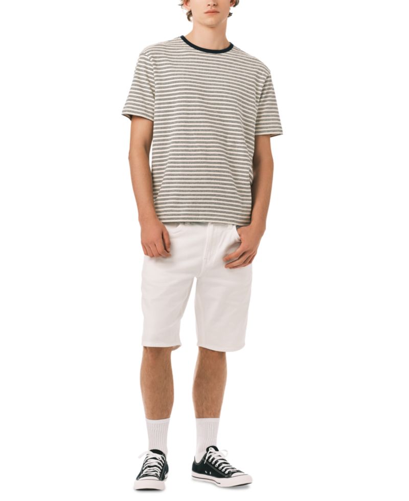 Men's Kindo Knit Horizontal Stripes T-shirt