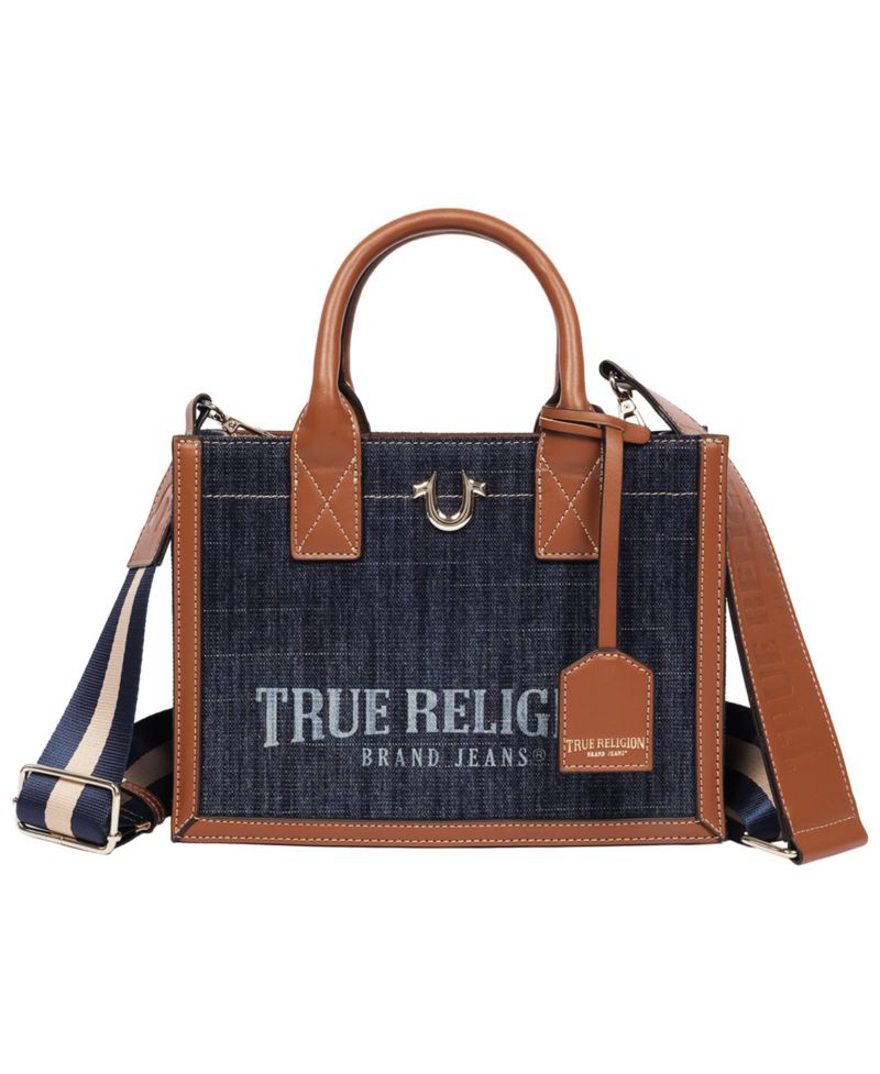 Modern Edge Denim Tote