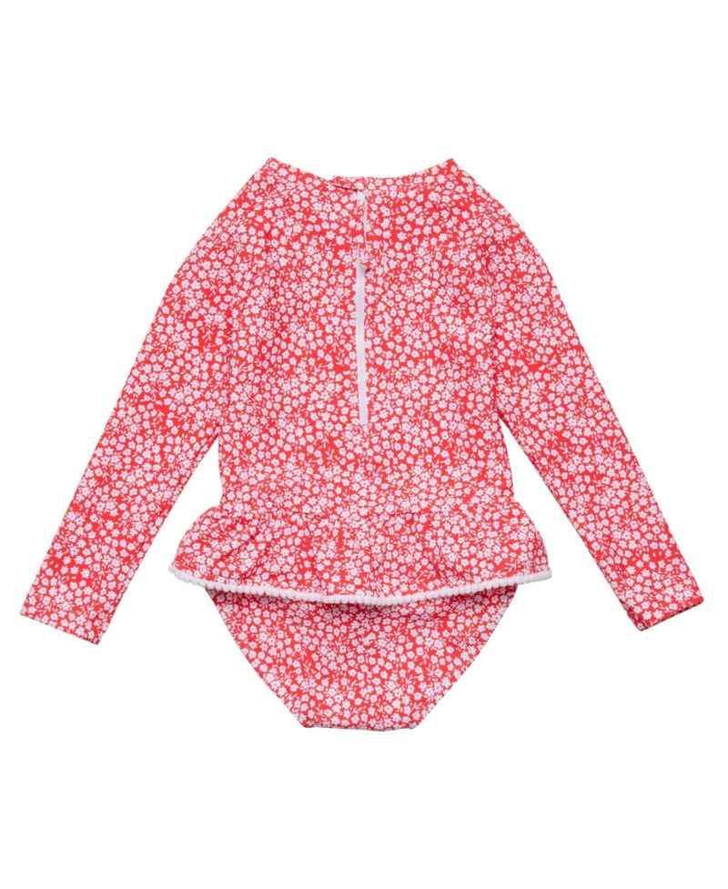 Baby Girls Ditsy Bloom Skirt Surf Suit