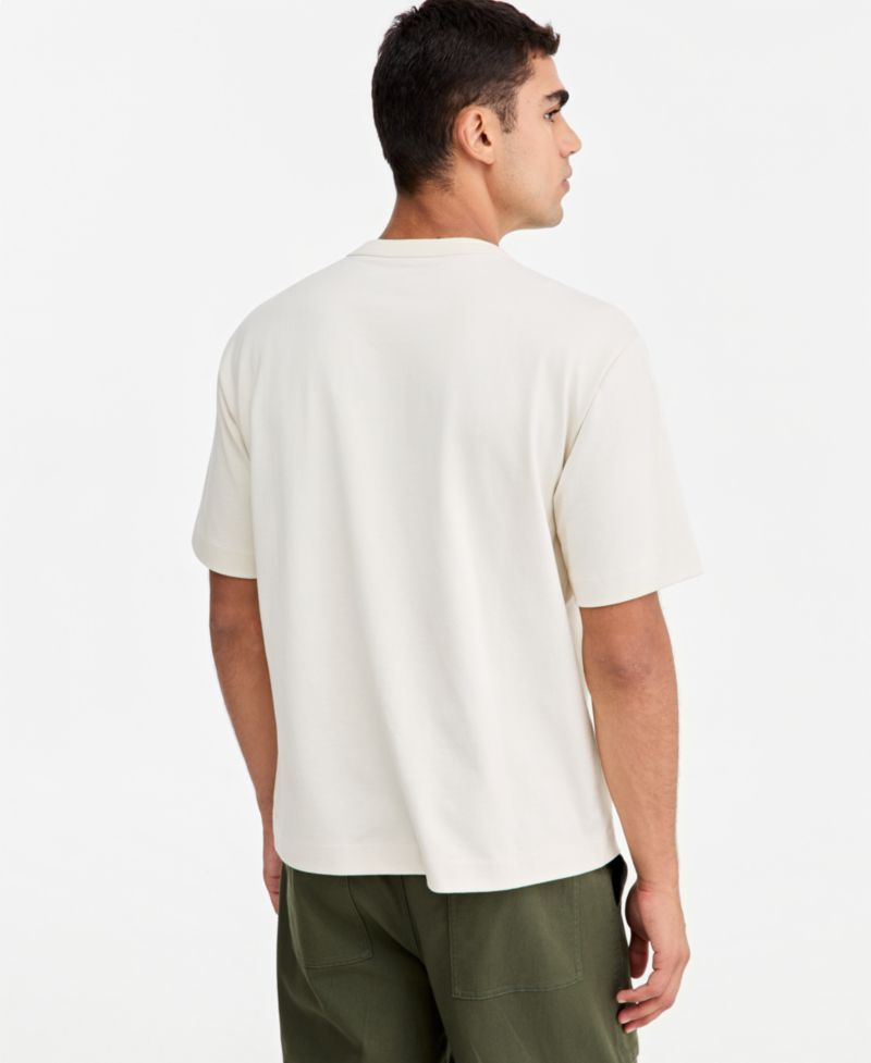 Men's Collage Graphic Relaxed-Fit Crewneck T-Shirt