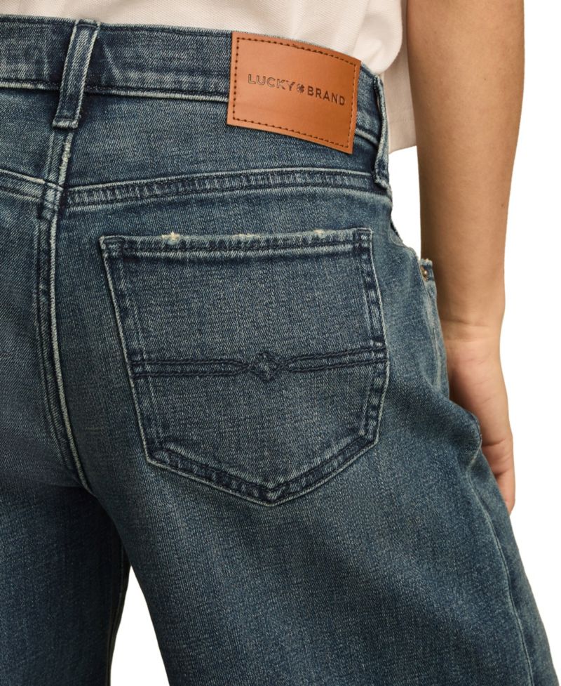 Women's Sweet Mid Rise Wide-Leg Jeans