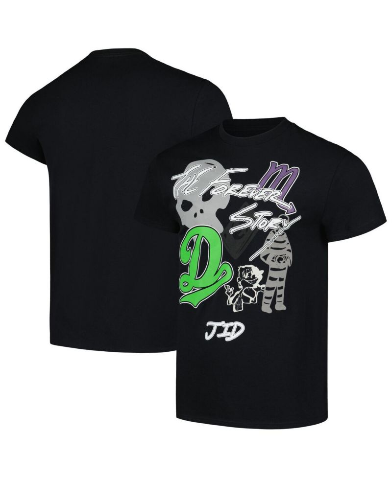Men's and Women's Black JID The Forever Story T-Shirt