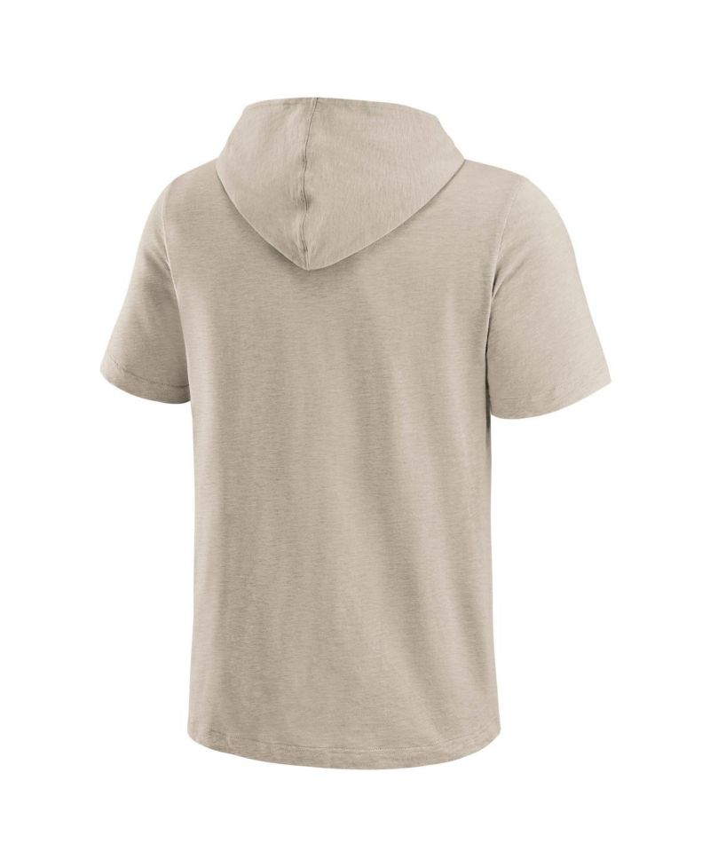 Darius Rucker Collection by Men's Tan Chicago Cubs Hooded T-Shirt