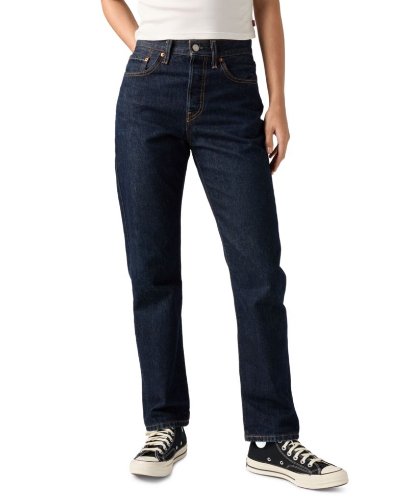 Trendy Plus Size 501 Original-Fit Straight-Leg Jeans