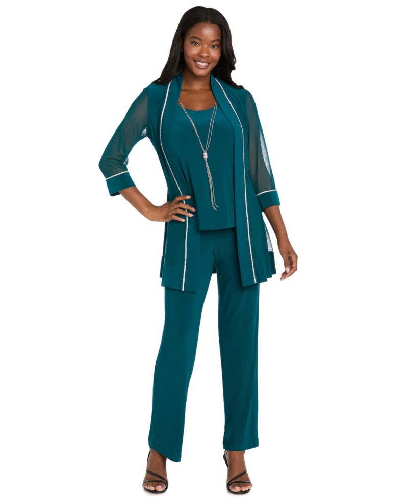 Women's Layered-Look Top & Pants