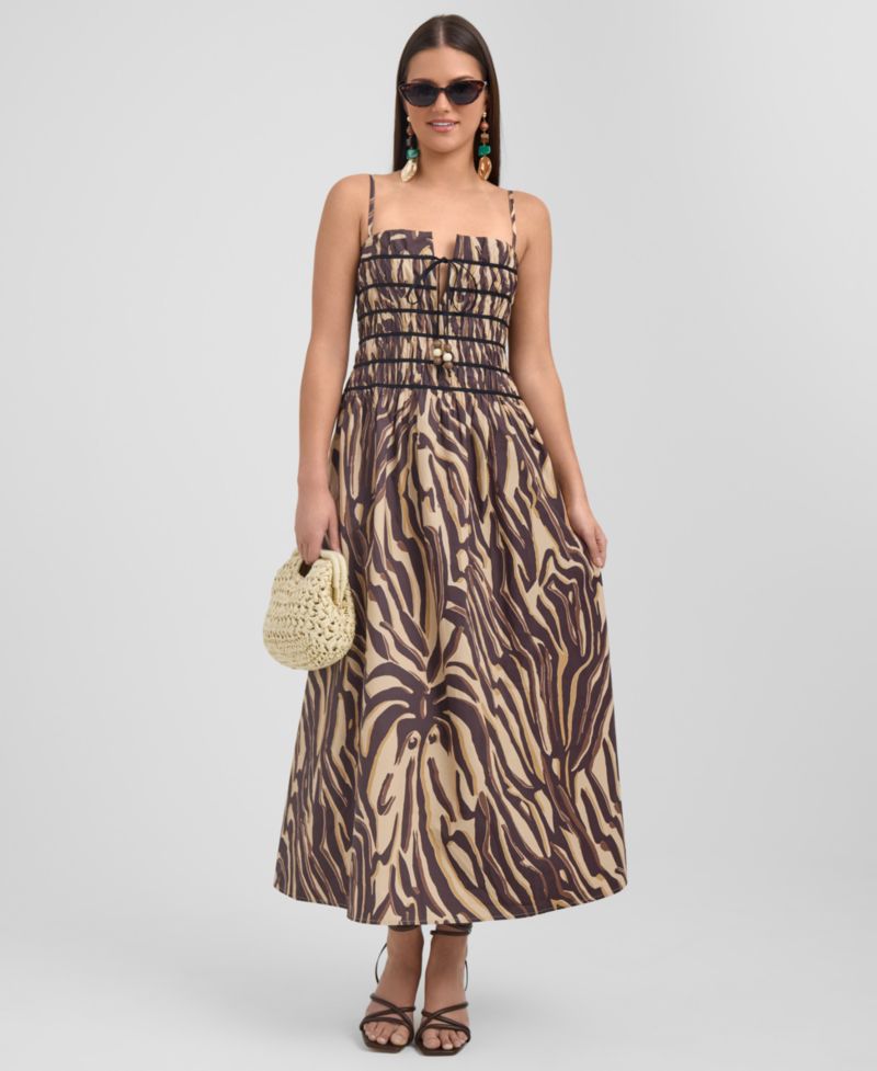 Women's Square Neck Maxi Dress