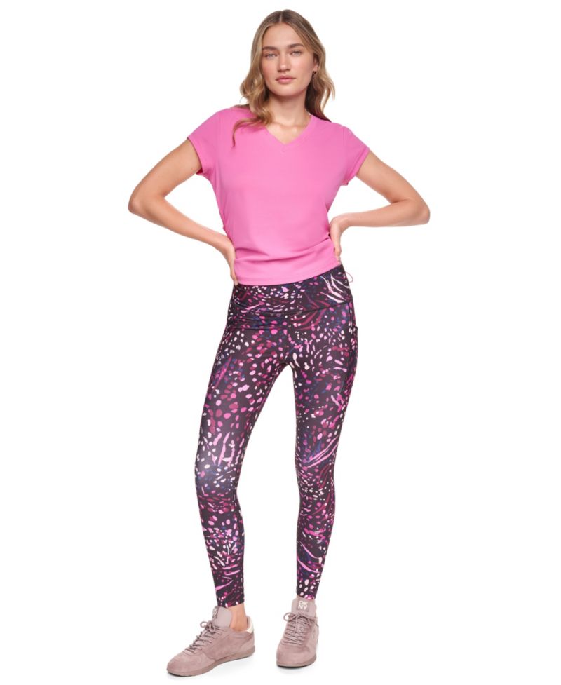 Women's High-Waist 7/8 Leggings with Floating Pockets