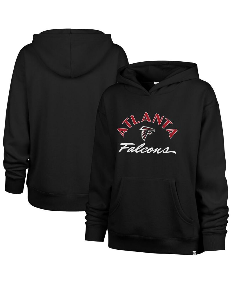 Women's Black Atlanta Falcons Whirlwind Naomi Pullover Hoodie