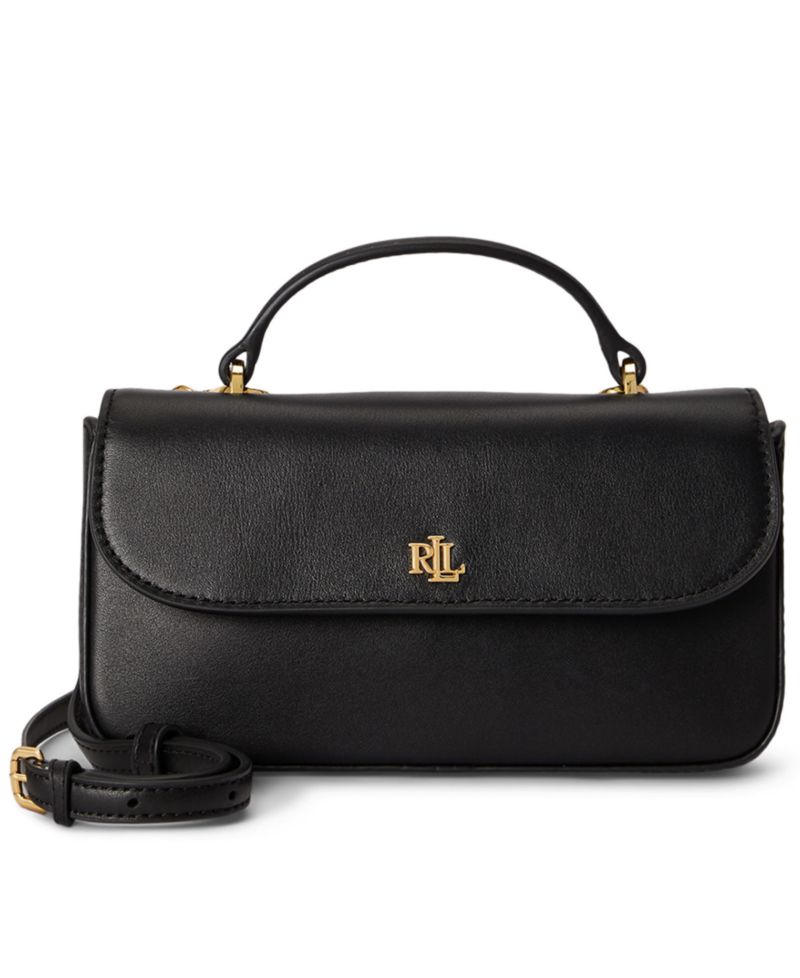 Marcy Small Smooth Leather Crossbody Bag