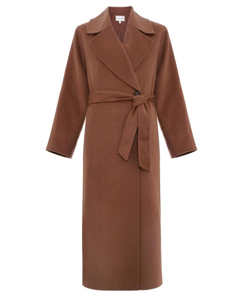 Women's Darcy Double-Face Belted Wrap Coat
