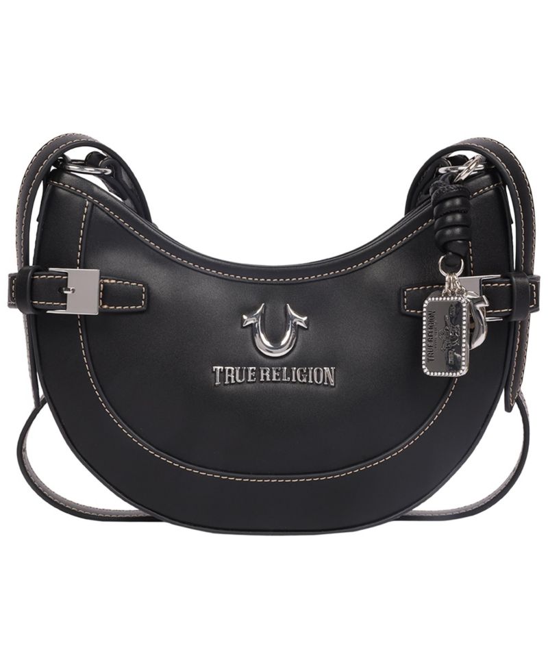 Multi-Strap Denim Shoulder Bag
