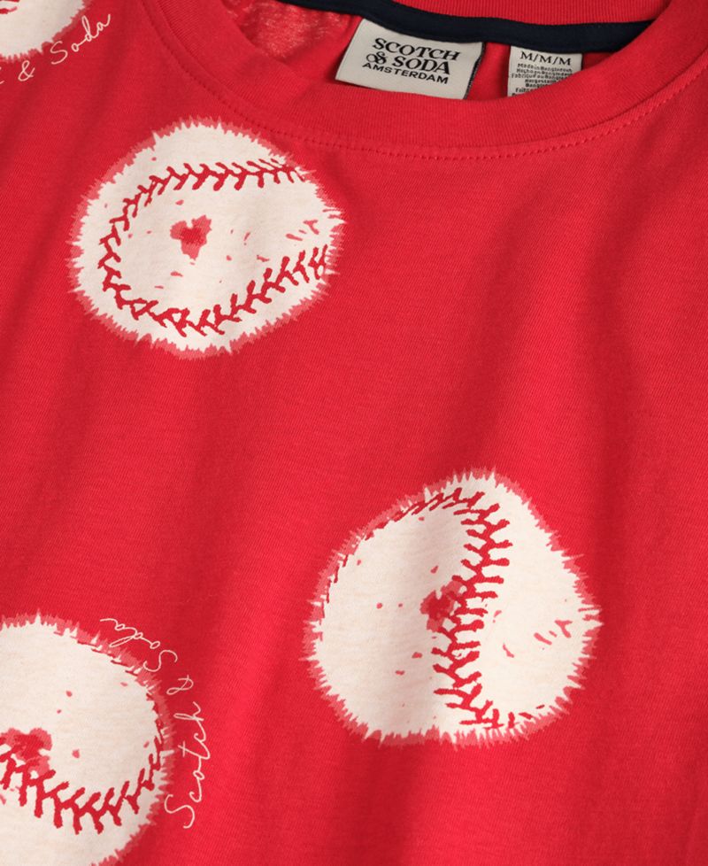 Boys' 8-16 Crewneck T-Shirt and Shorts, 2-Piece Set