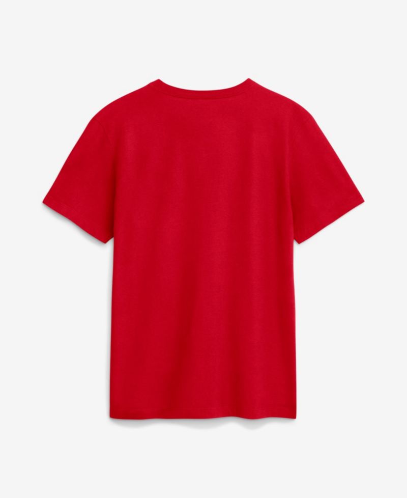 Men's Scarlet Ohio State Buckeyes Primetime Logo Mantra T-Shirt