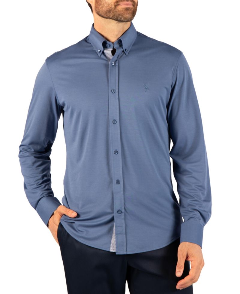 Men's Solid Knit Performance Shirt