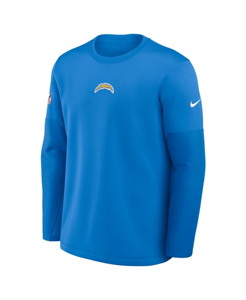 Men's Powder Blue Los Angeles Chargers Sideline Scripted to Win Performance Long Sleeve T-Shirt