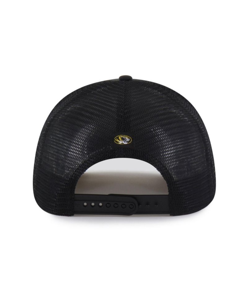 Men's and Women's '47 Black Missouri Tigers brrr&deg; Condor Mesh Hitch Adjustable Hat