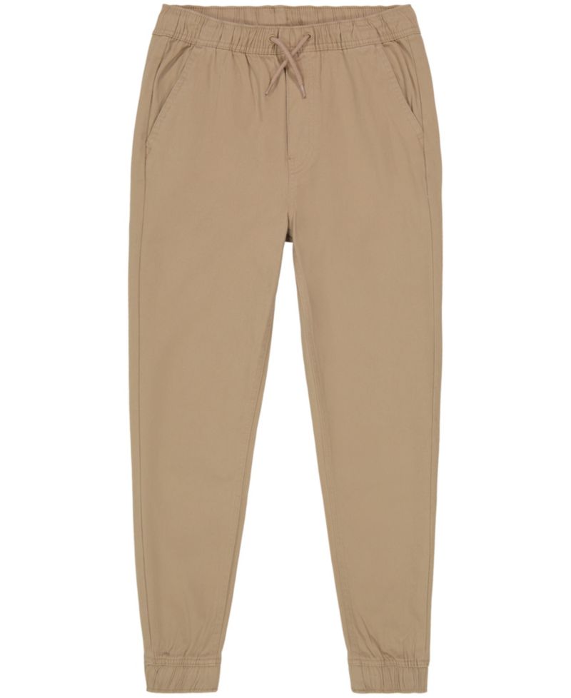 Big Boys Uniform Husky Evan Tapered-Fit Stretch Joggers with Reinforced Knees
