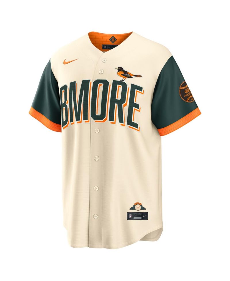 Men's Natural Baltimore Orioles 2026 City Connect Stadium Jersey
