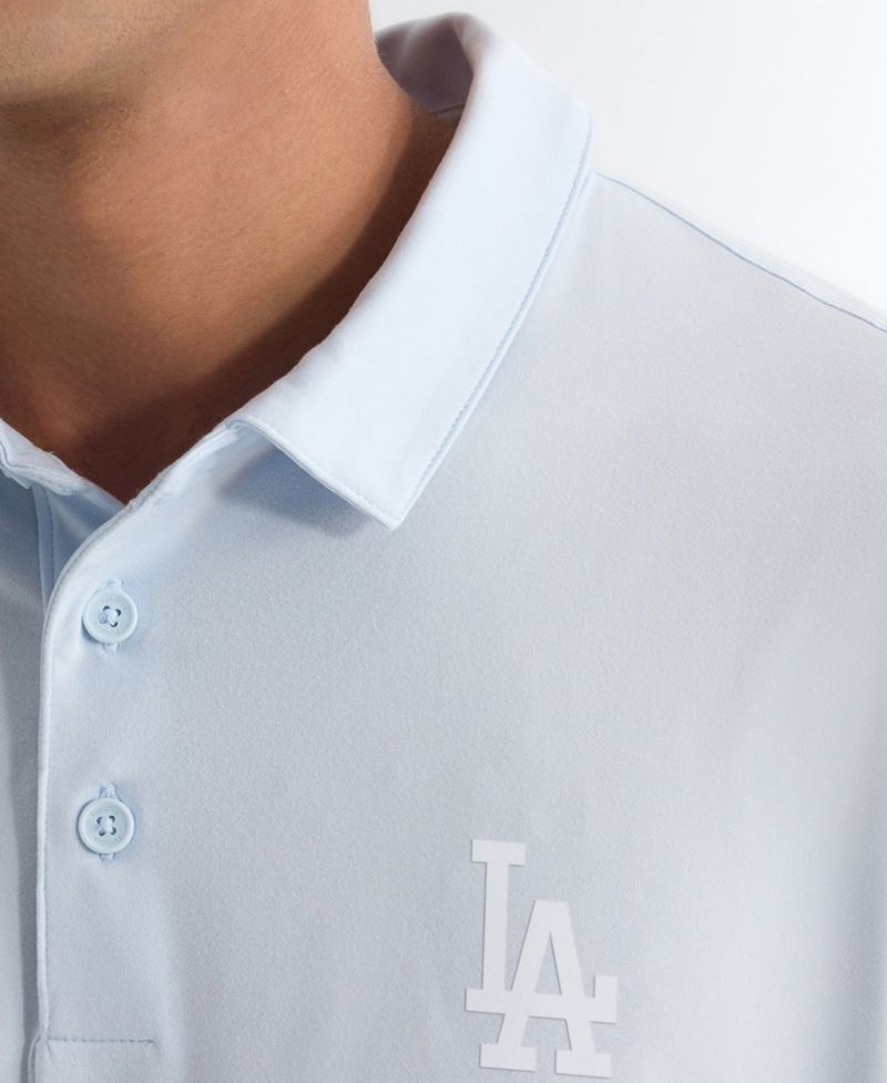 Men's Light Blue Los Angeles Dodgers Clutch Polo Shirt