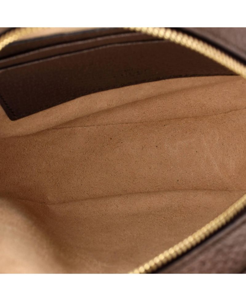 Mini Ophidia Round Backpack GG Coated Canvas