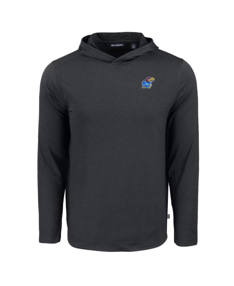 Men's Black Kansas Jayhawks Coastline Epic Comfort Eco Long Sleeve Hoodie