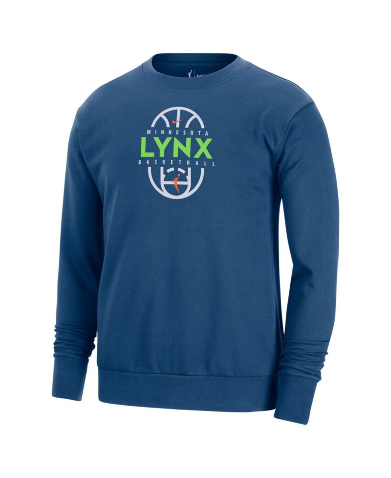 Men's and Women's Blue Minnesota Lynx 2026 On-Court Practice Dri-FIT Sweatshirt