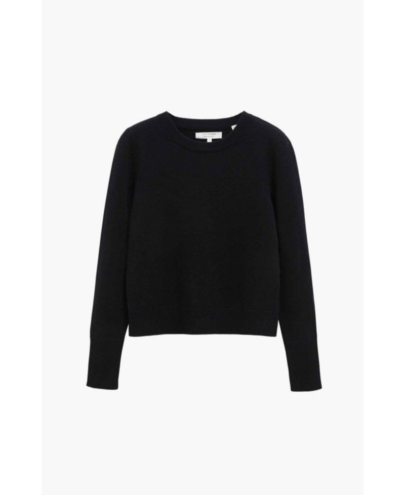 Women's Chinti and Parker Pure Cashmere Cropped Sweater