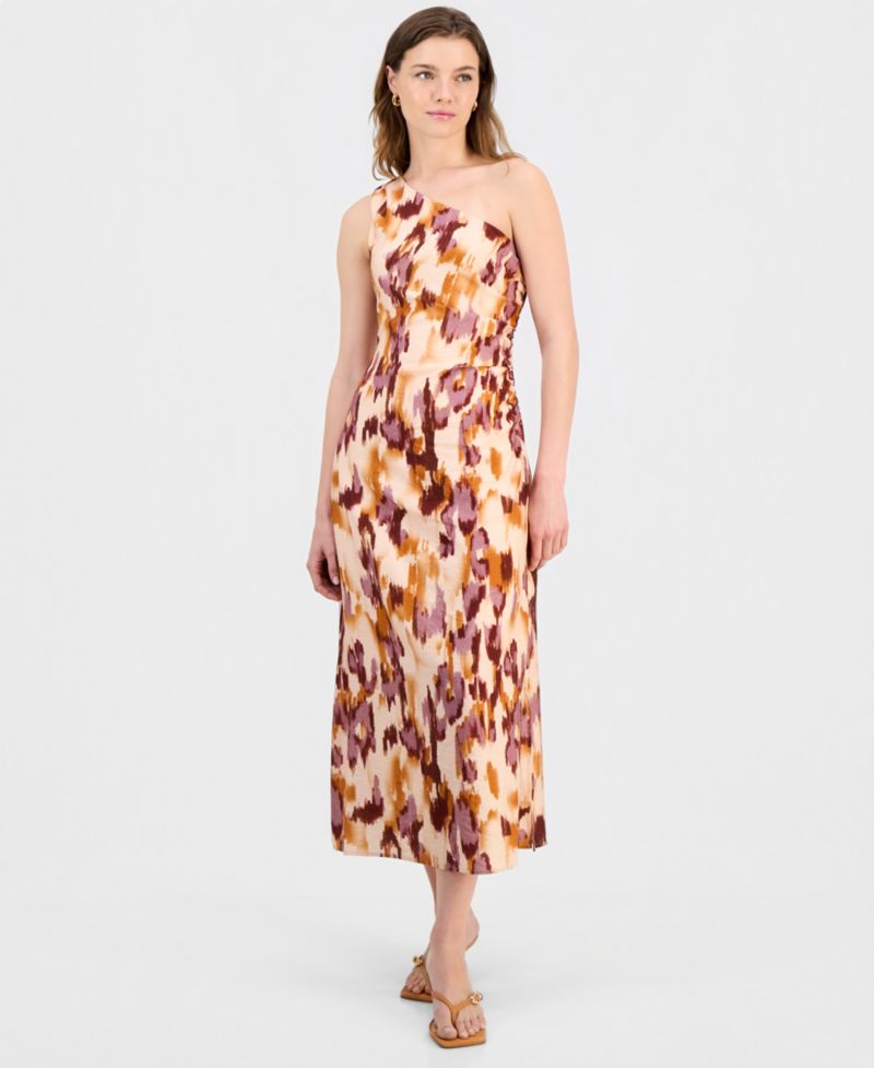 Women's Painted Dusk Draped Maxi Dress