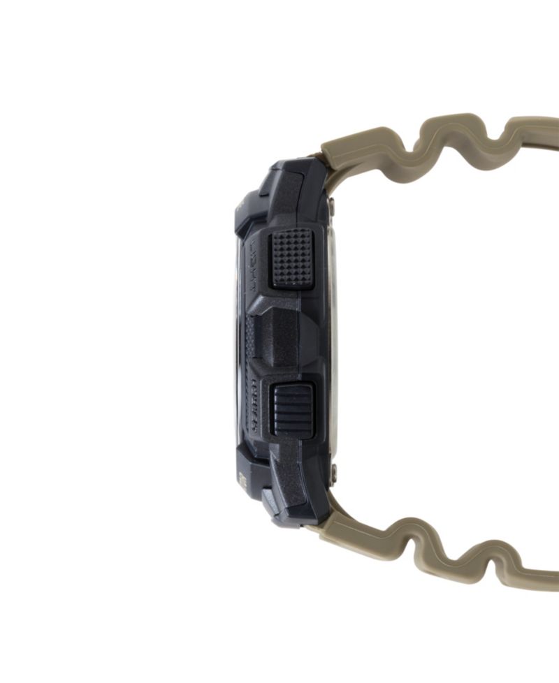 Men's Digital Tan Resin Watch, 45mm