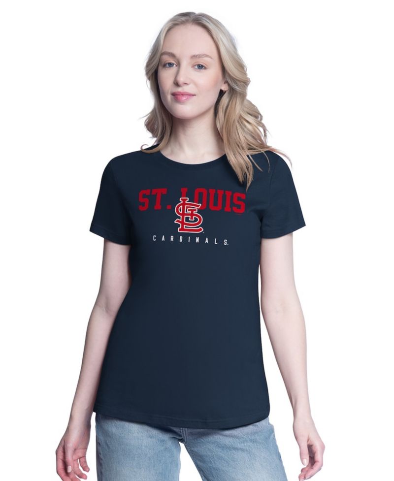 Women's Red/Navy St. Louis Cardinals Two T-Shirt Combo Pack
