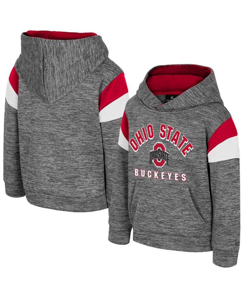 Toddler Gray Ohio State Buckeyes Wizard City Hoodie