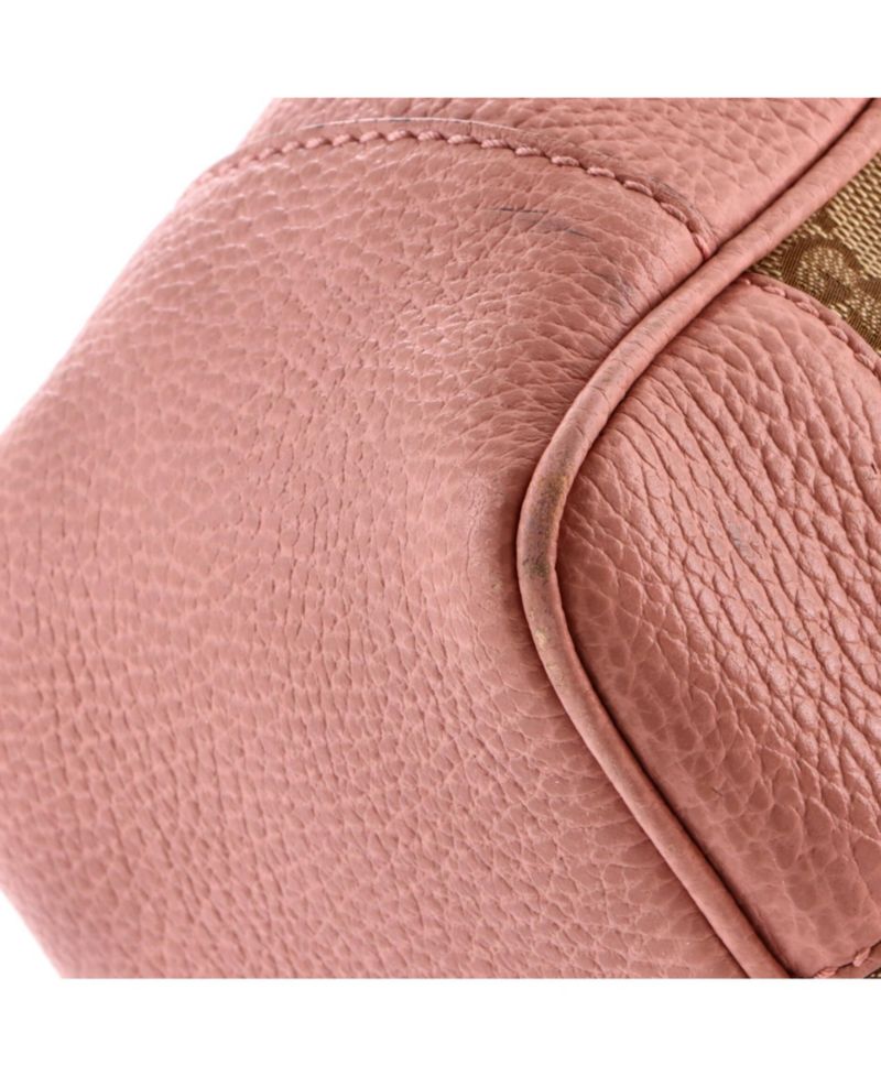 Small Bree Tote GG Canvas with Leather